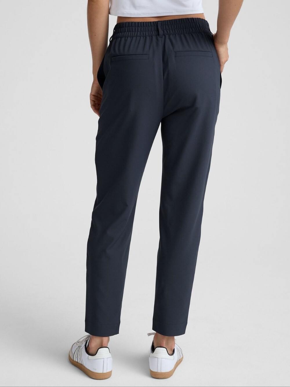 Beyond Yoga Navy Pants NWT, Status Cut, Large - Picture 9 of 11
